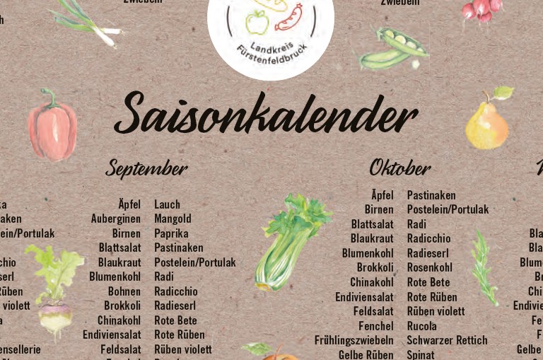 Saisonkalender zum Download